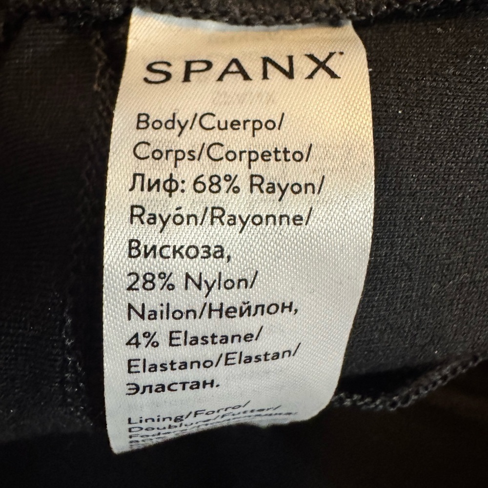 SPANXsmooth™ PerfectFit Ponte Black Flare Pant Size 1x NWT Brand New - Picture 12 of 12